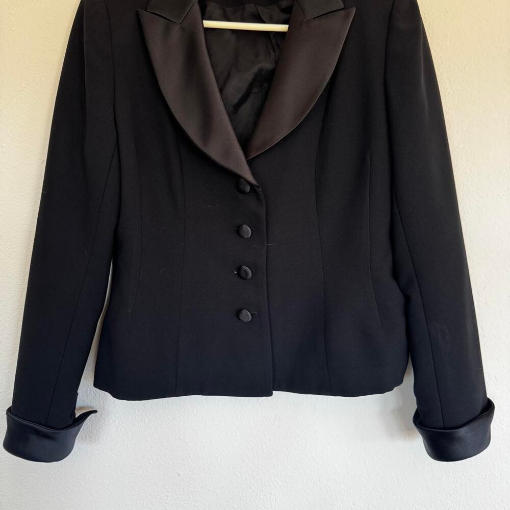 Kay Unger Black Blazer Size 10